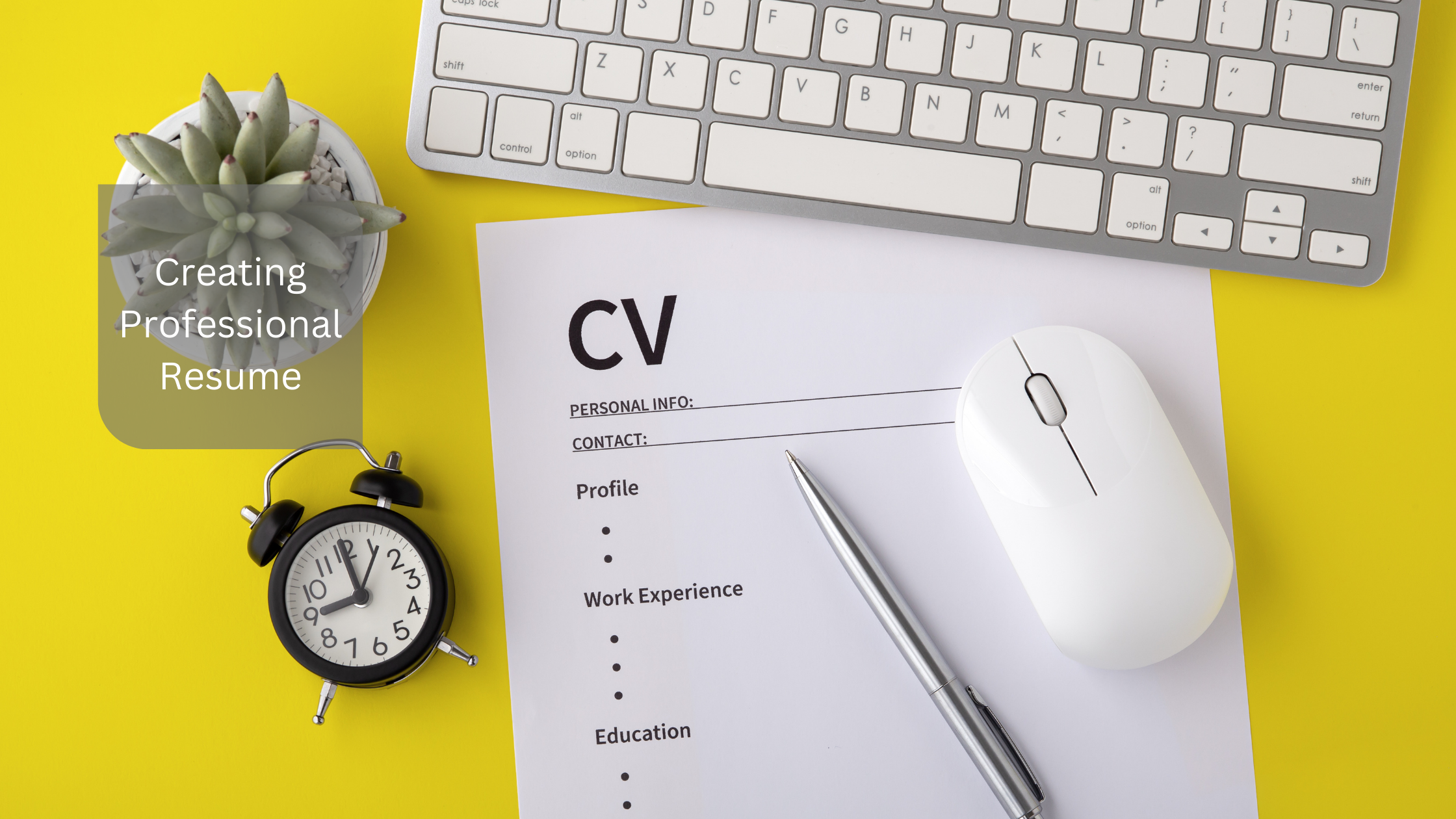 Creating Professional Resume